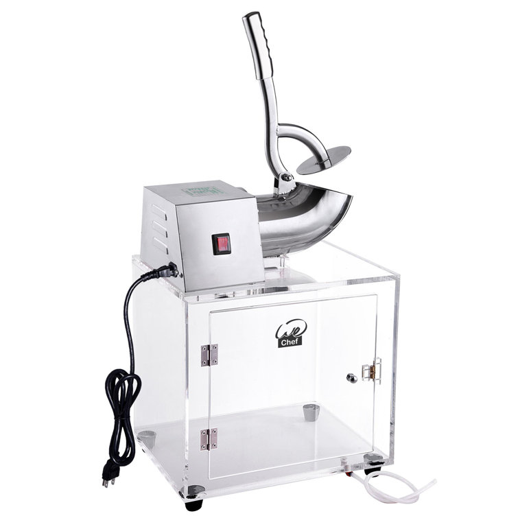 Electric Snow Cone Machine Slush Maker Stainless Steel Ice Shaver Crusher Dual Blades